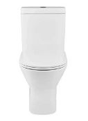 Brand New Boxed Falcon Rimless Back To Wall Close Coupled Toilet Soft Close Toilet Seat RRP £324