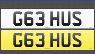 G63 HUS - Private Reg