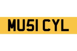 MU51 CYL Sounds Like Musical Music Cabaret Live Act Private Number Plate 786