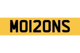 MO12ONS MO RON RONS Morons Fun Joker Professional Cherished Private Number Plate