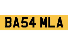 BA54 MLA Qur'an Opener Basmala بسم الله Holly Islam Private No Plate 786
