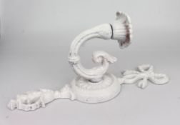 Decorative Cast Metal Wall Girandole Candlestick