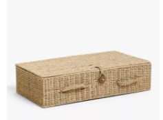John Lewis Fusion Seagrass Under Bed Storage Box Grade U