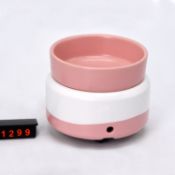 Electric Ceramic Wax Melt, Essential Oil And Candle Warmer In Pink