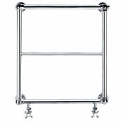 Total RRP £35,100. 234 x Bathstore Burcombe Traditional Ball Jointed Chrome Tower Radiators. Bran...