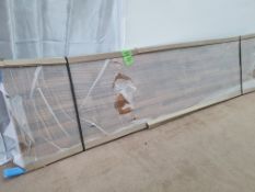 LOT 46 - Wren Light Walnut Block Luxury Laminate Kitchen Worktop RRP £390 , 3m x 600mm x 38mm