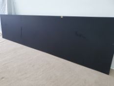 LOT 41 - Wren Arden Black Luxury Laminate Worktop RRP £320 , 3m x 600mm x 22mm