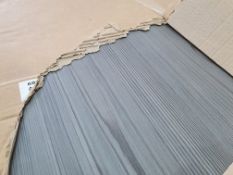 LOT 30 - Wren Artisan Grey Kitchen TekWall/Splashback RRP £300, 4m x 600mm x 10mm