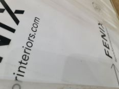 LOT 57 - Wren White Matt Luxury Laminate Kitchen Worktop RRP £390 , 3m x 600mm x 38mm