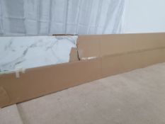 LOT 24 - Wren Calacatta Matt Kitchen TekWall/Splashback RRP £270 , 3.6m x 600mm x 10mm