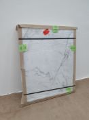 LOT 89 - Wren Calacatta Matt Luxury Laminate, RRP £210 , 900mm x 750mm x 78mm