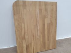 LOT 99 - Wren Treated Solid Oak Kitchen Worktop / Shelves/ Chopping Boards , 720mm x 600mm x 40...