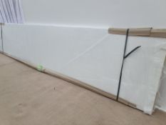 LOT 69 - Wren White Matt Luxury Laminate Kitchen Worktop RRP £390 , 3m x 600mm x 28mm