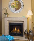 Montpellier Arizona 54” Creme Classico Luxury Handcrafted Marble Fireplace RRP £1690 Brand New