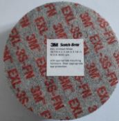 3 Boxes x 5 SCOTCH BRIT EXL UNITIZED WHEEL 101.6 mm x 19 mm x 6.3 mm