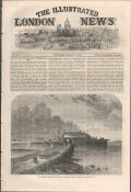 Armed Troops Marching To Pigeon House Port Dublin For A Fenian Landing 1866