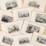 Collection 50+ Victorian 1850 W Dugdale Antique Steel Engravings
