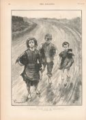 Studies of Ireland Children With Turf To Pay School Fees Cork 1888