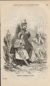 London Petticoat Lane View Victorian 1864 Henry Mayhew Print.