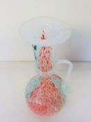 Art Glass Trumpet Vase