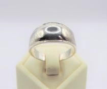 Sterling Silver Band Ring New with Gift Pouch