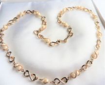 24 inch Pearl Necklace with Gift Pouch