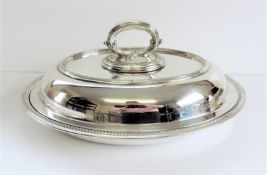 Antique Barker Brothers Silver Plated Serving Tureen/Entree Dish c.1900-1910