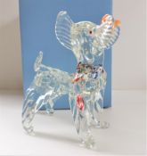 Rare Large Circa `1960's Murano Glass Scottie Dog 20cm High