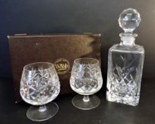 Thomas Webb Crystal Decanter & Glasses