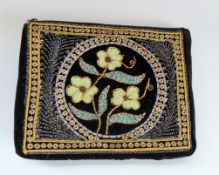 Vintage Velvet Evening Bag