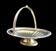 Antique William Hutton & Sons Silver Plated Bon Bon Basket c. 1890's
