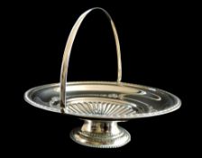Antique Silver Plateed Bon Bon Basket c. 1890's.