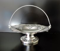 Vintage Silver Plated Bon Bon/Sweet Basket c. 1930's