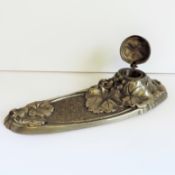 Antique Art Nouveau Inkwell c. 1890's