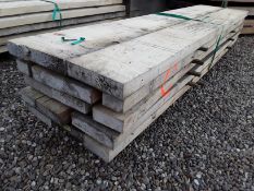 12X HARDWOOD SEASONED SAWN TIMBER SQUARE EDGED ENGLISH BEECH BOARDS / SLABS