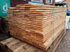 75x Softwood Untreated Sawn Mixed Larch / Douglas Fir Boards / Planks