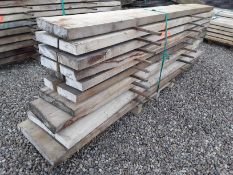 10X HARDWOOD SEASONED SAWN TIMBER SQUARE EDGED ENGLISH BEECH BOARDS / SLABS