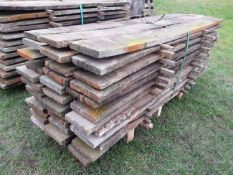 36x Hardwood Air Dried Sawn Rustic English Oak Boards / Planks