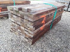 80X HARDWOOD DRY SAWN TIMBER AFRICAN OPEPE RAILS