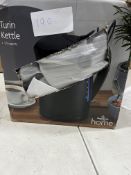 Morrisons Home Turin Kettle. RRP £16.00 - GRADE U