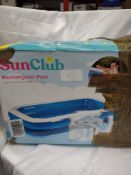 Sunclub rectangular pool. RRP £49.99 - GRADE U