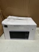 John Lewis 20L Stainless Steel Microwave. £75.00 - GRADE U