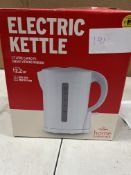 Morrisons Home Electric Kettle 1.7L. RRP £8.00 - GRADE U