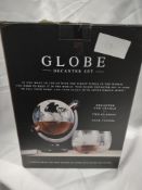 Ingenious Globe decanter set. RRP £49.99 - GRADE U