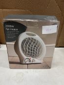 Morrisons Home 2000W Fan Heater. RRP £14.40 - GRADE U