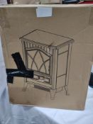 Large heater/fireplace - electric. RRP £99.99 - GRADE U
