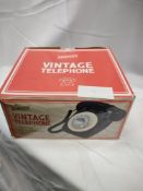 Benross Vintage telephone. RRP £29.99 - GRADE U