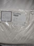 King size fur throw duvet set. RRP £49.99 - GRADE U