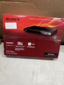 Sony DVD Player. RRP £39.99 - GRADE U