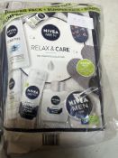 Nivea Men Relax & Care Complete Collection. RRP £24.99 - GRADE U